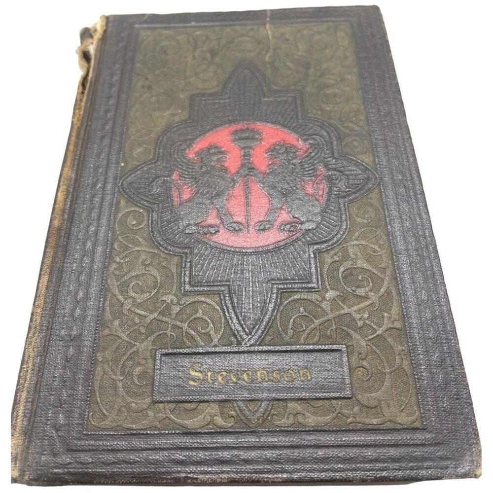 the works of robert louis stevenson in 1 volume hardcover book English READ